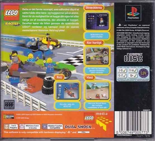 Lego Racers - PS1 (B Grade) (Genbrug)